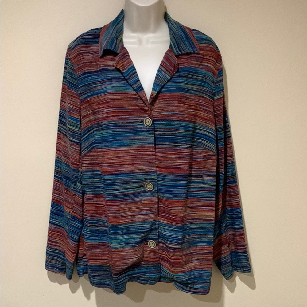 Linen/rayon top